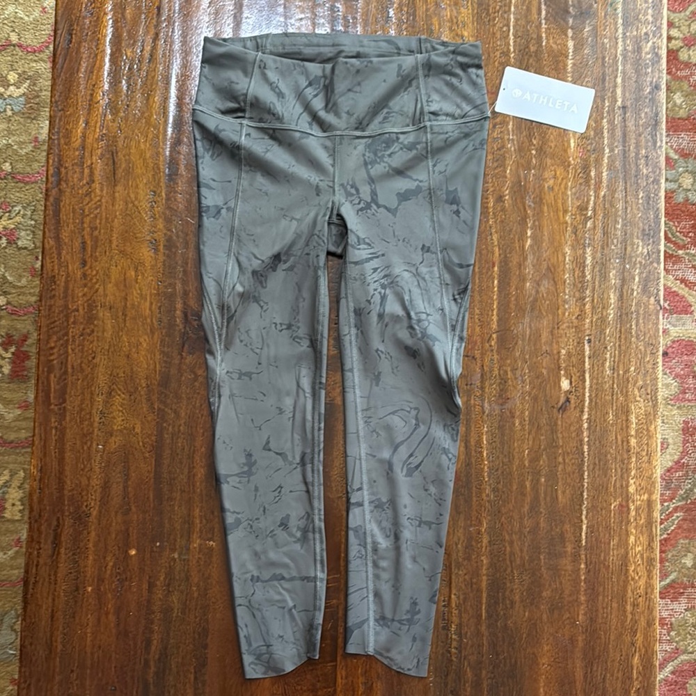 Athleta Velocity Marble 7/8 Tight